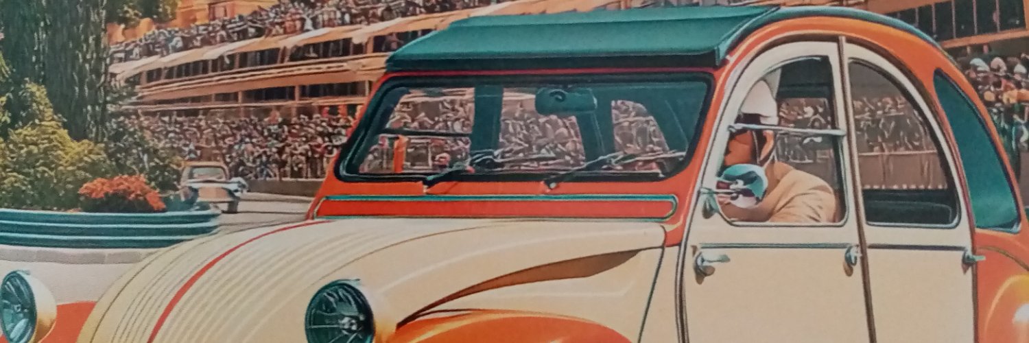 L'HOMME A LA 2CV banner