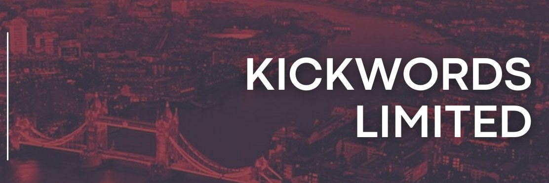 Kickwords Limited banner