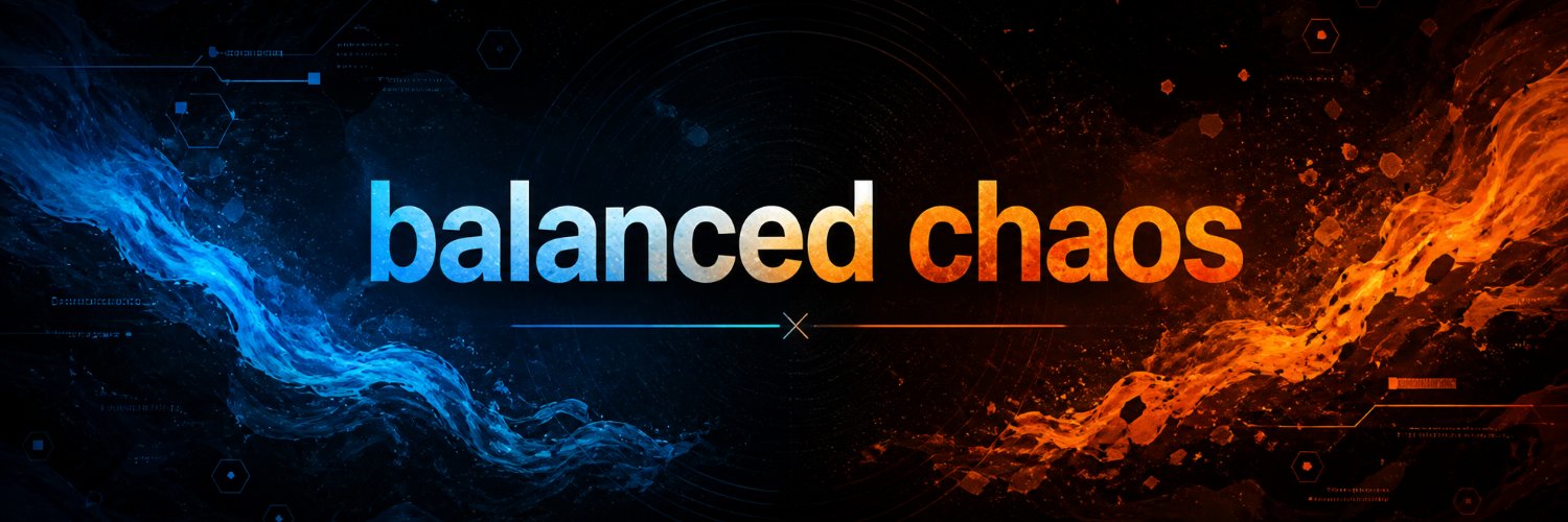 balanced chaos banner
