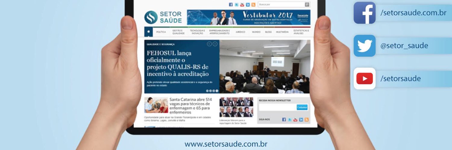 Portal Setor Saúde banner
