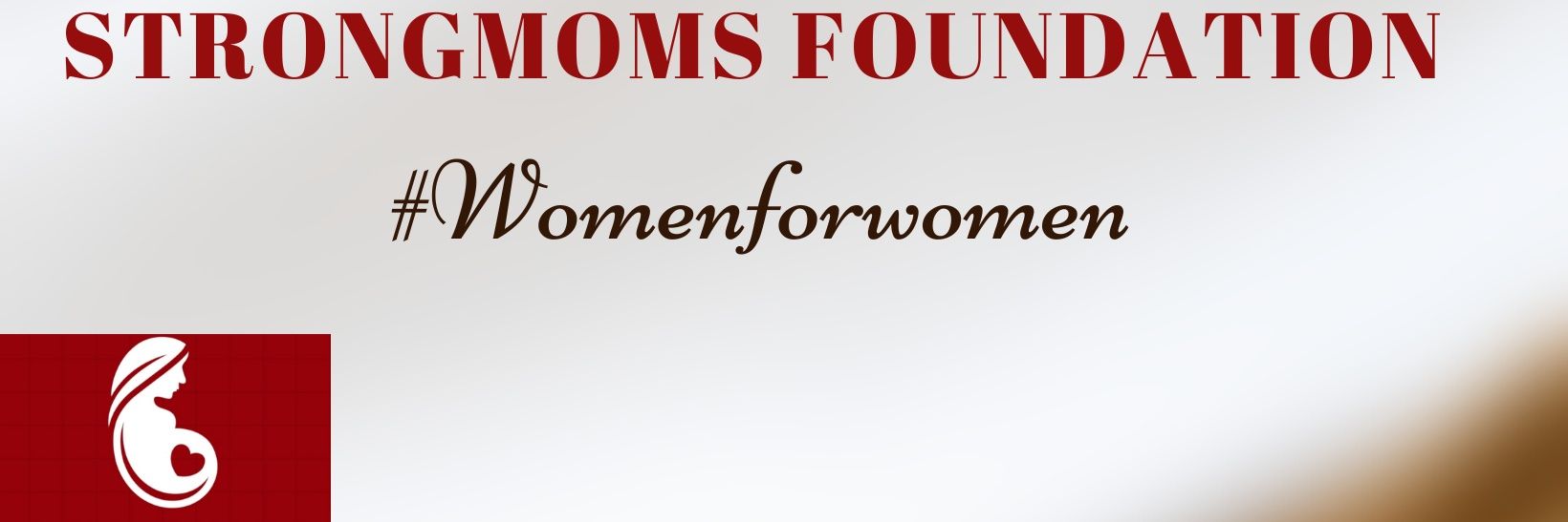 StrongMoms Foundation banner