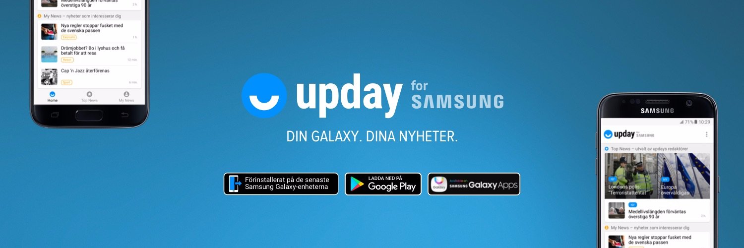 upday for Samsung SE banner