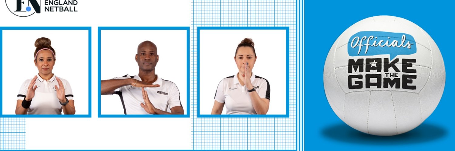 England Netball Officiating banner