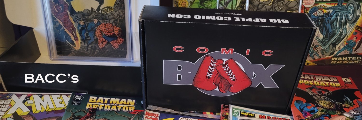 Big Apple Comic Con banner