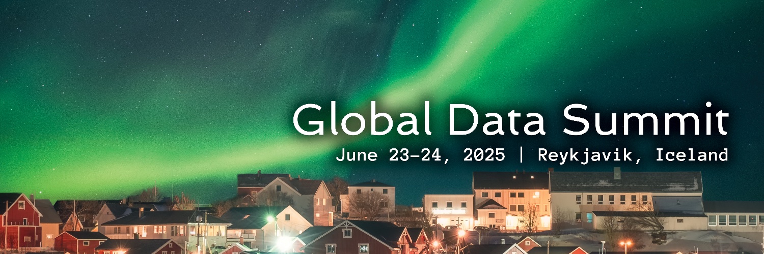 Global Data Summit banner