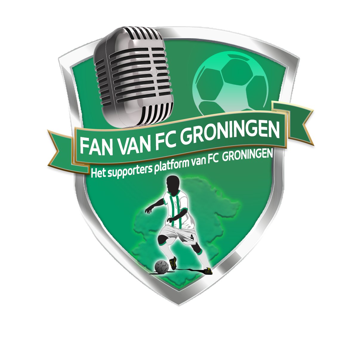 Fan van FC Groningen banner