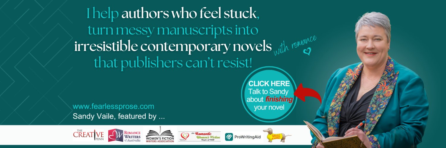 Sandy Vaile - Fiction Coach banner