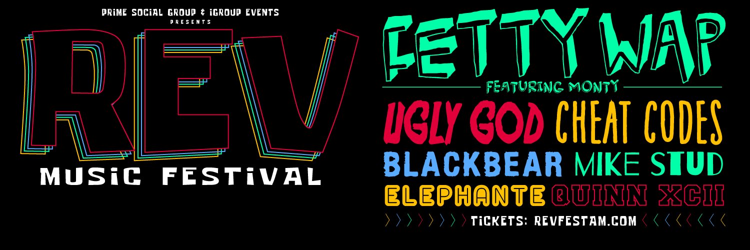Rev Fest's banner