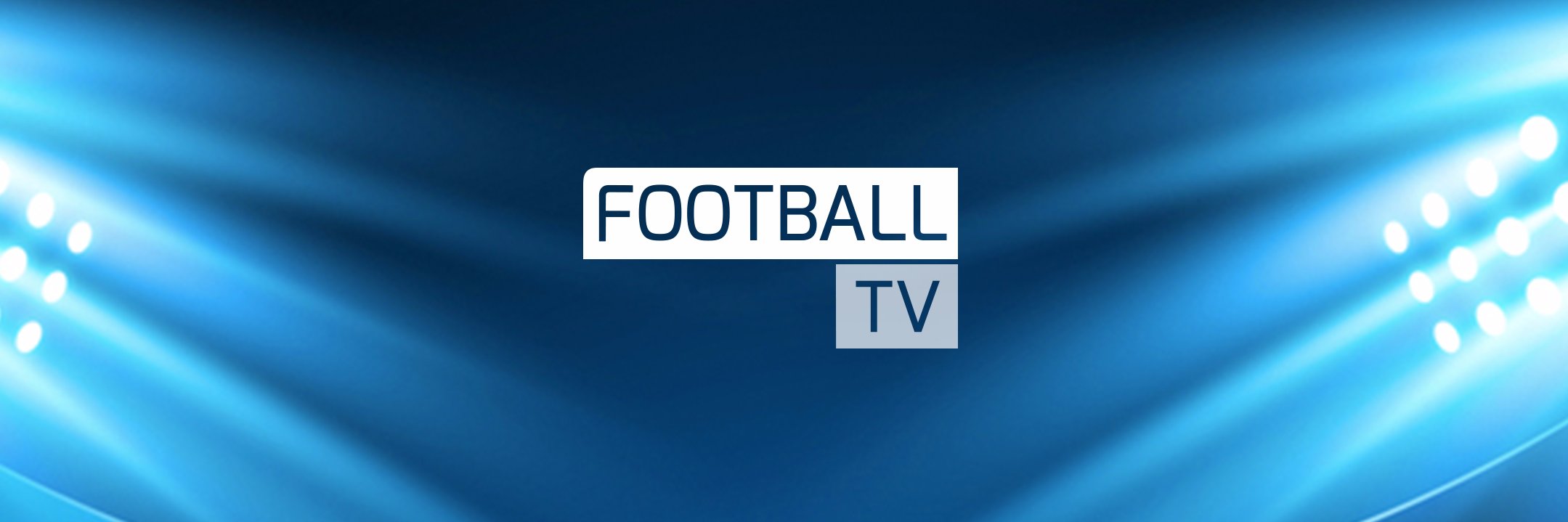 Football TV banner