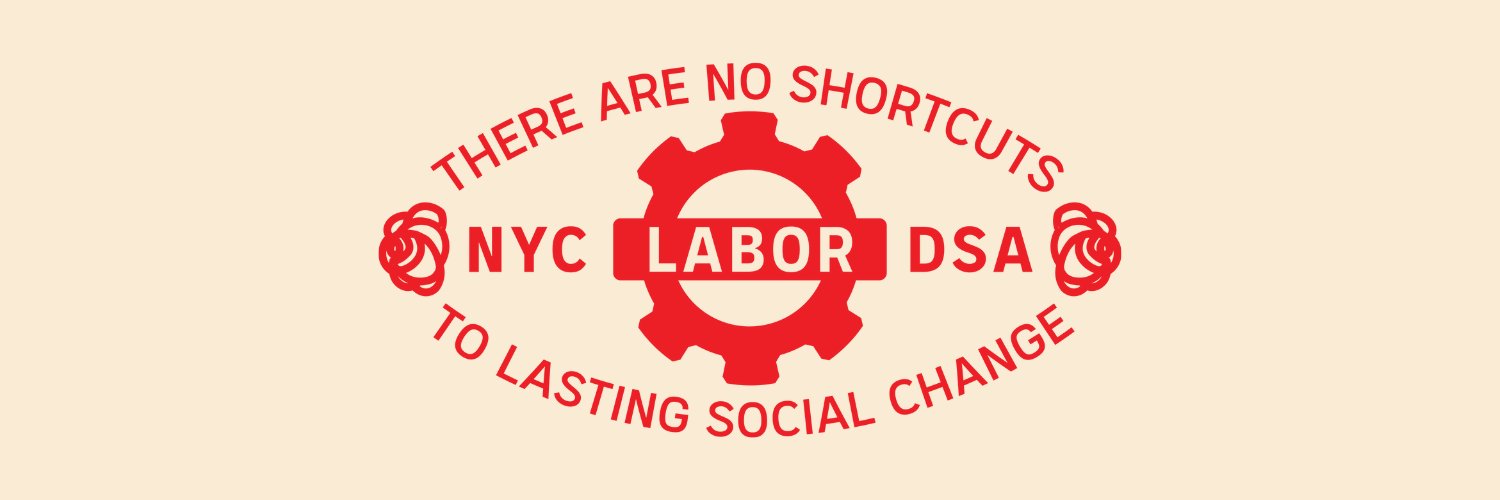 NYC-DSA Labor banner