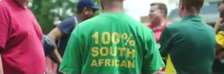 uKgomotso van Suid Afrika banner