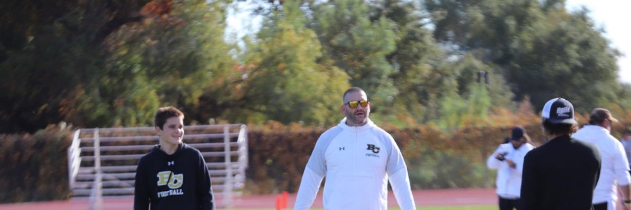 Coach Snelling's banner