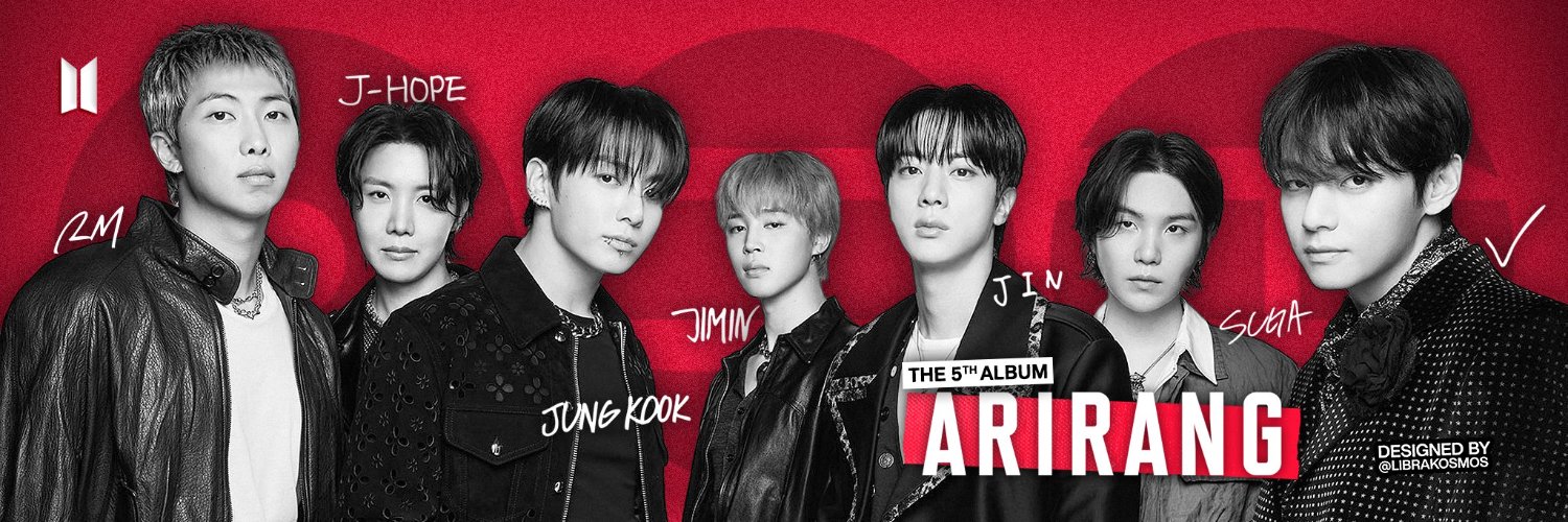 Red Guy⁷ | ARIRANG IS HERE banner