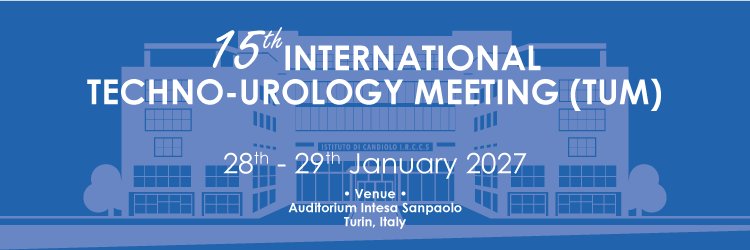 15th Techno-Urology Meeting (TUM) banner