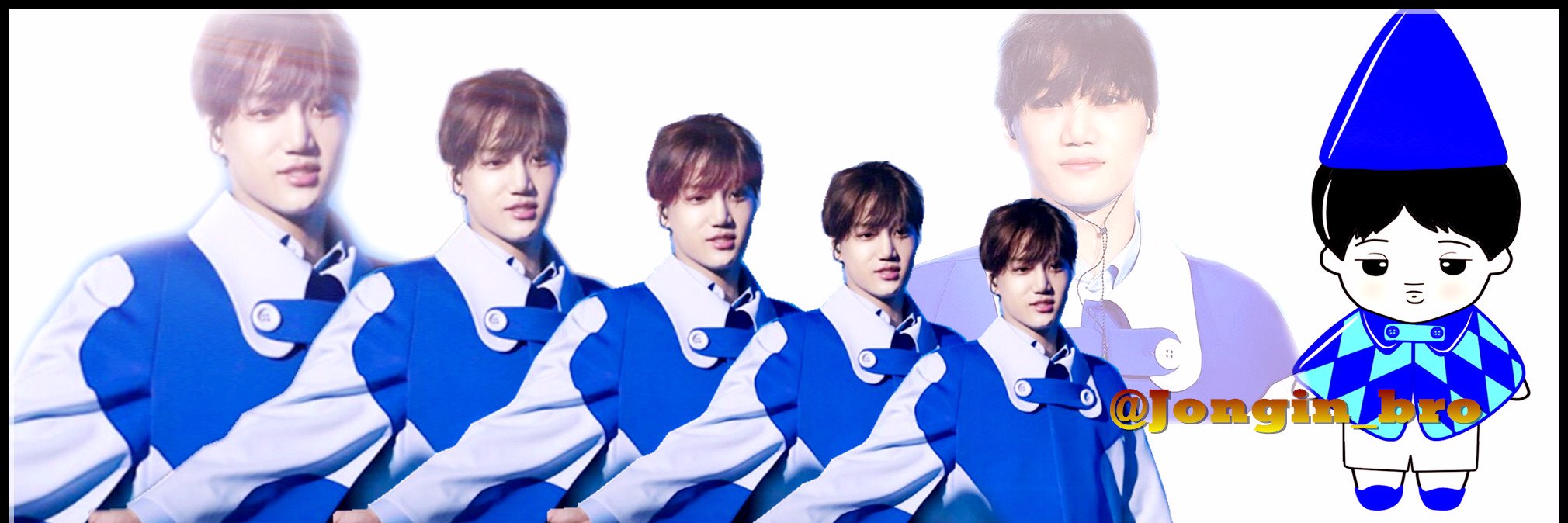 Jongin_ Angel doll banner