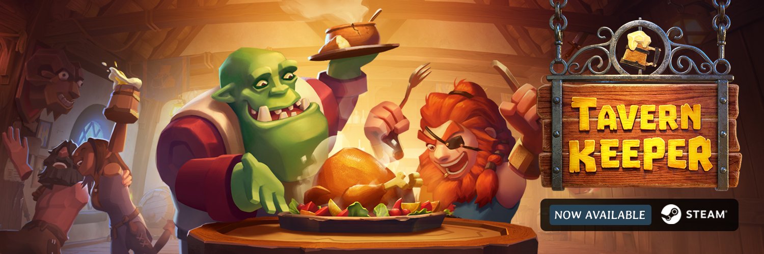 Tavern Keeper 🍻 - OUT NOW in Early Access banner
