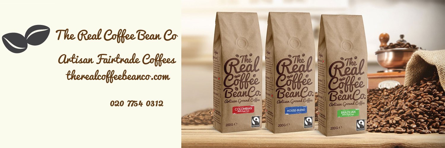 TheRealCoffeeBeanCo® banner