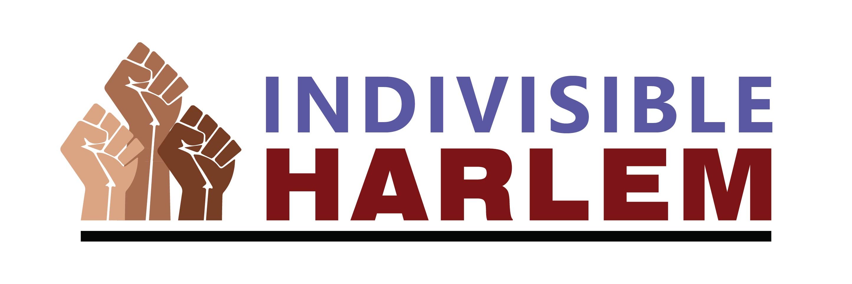 Indivisible Harlem banner