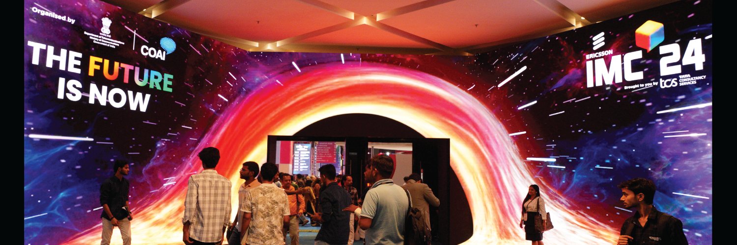 India Mobile Congress's banner