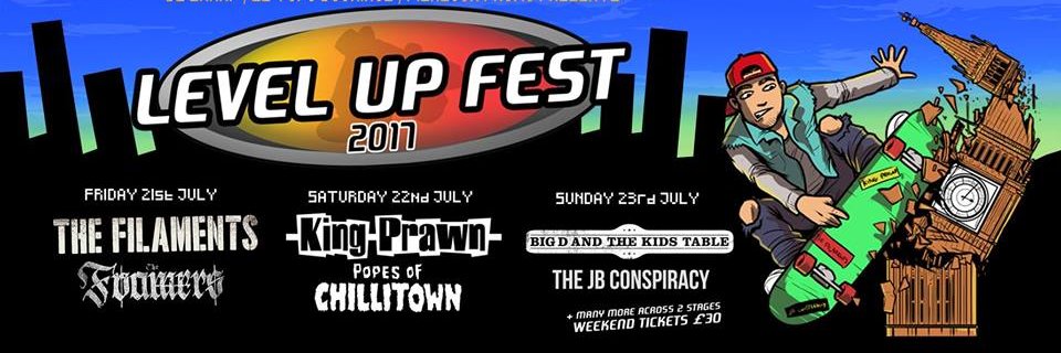 Level Up Festival banner