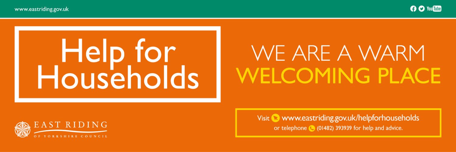 East Riding Libraries banner