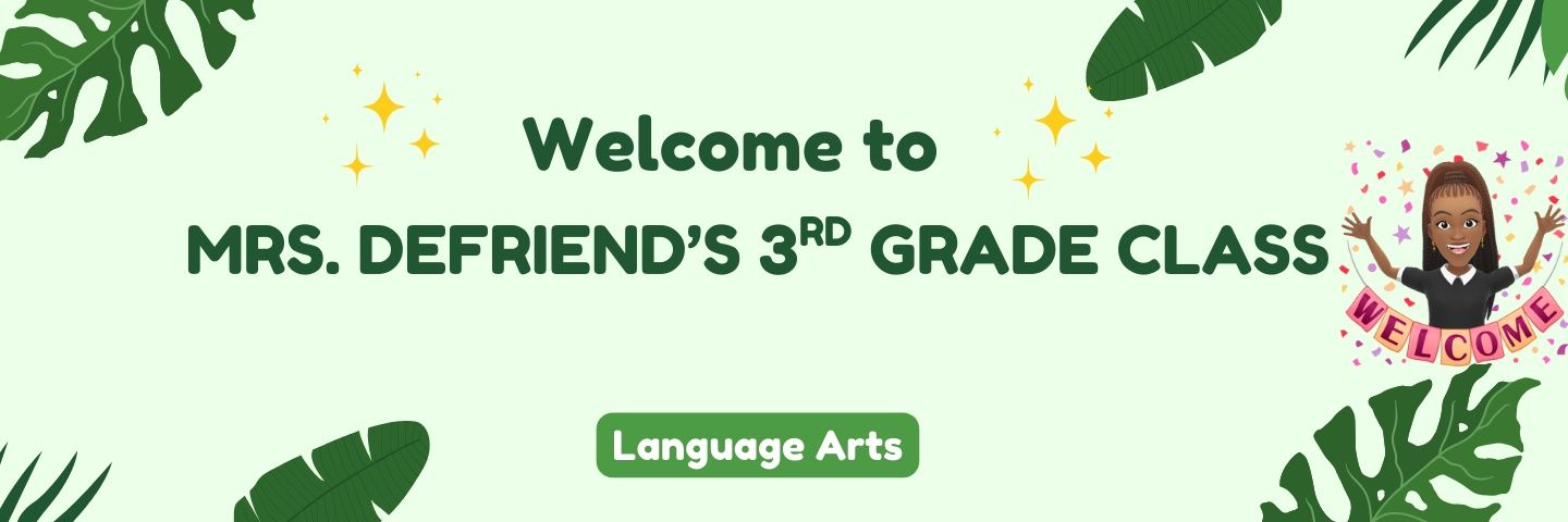 Mrs. DeFriend, M.Ed. banner