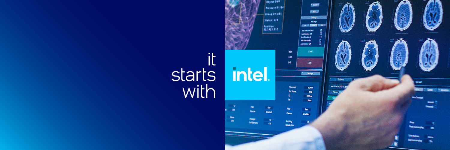Intel AI Profile Banner