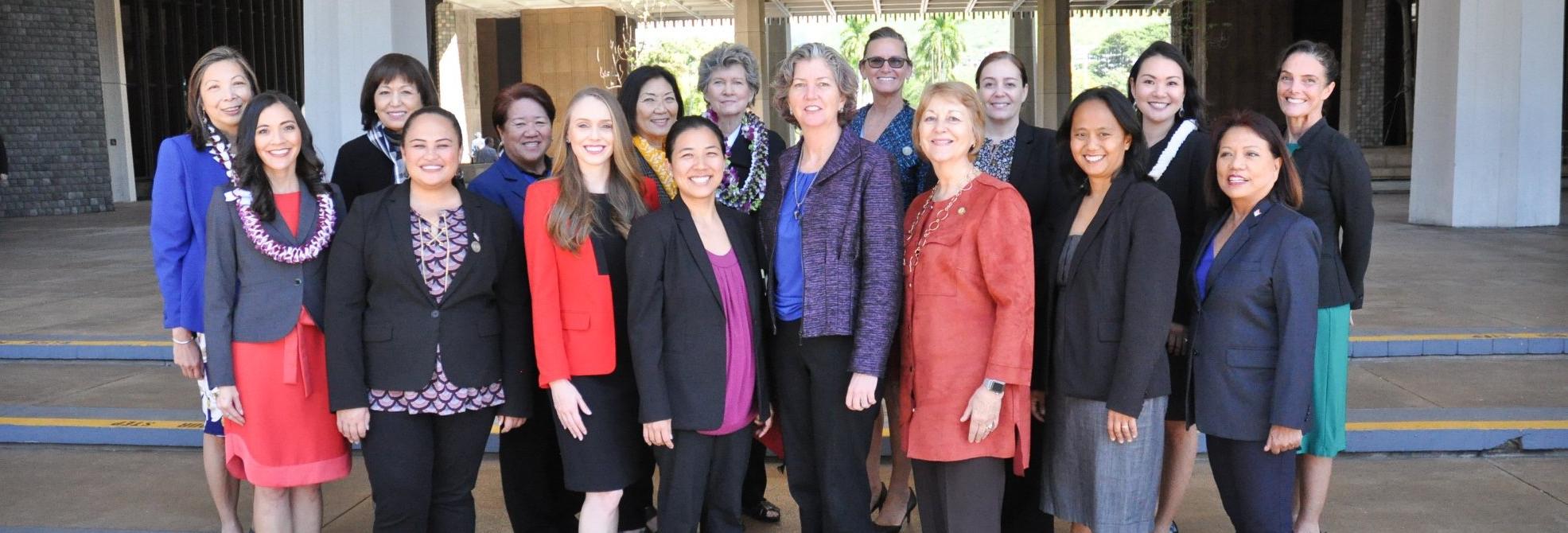 HI Women's Caucus banner