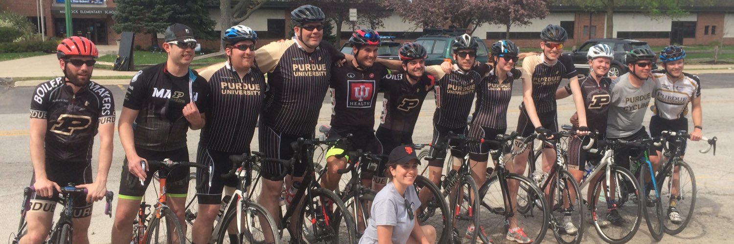 Purdue Cycling banner