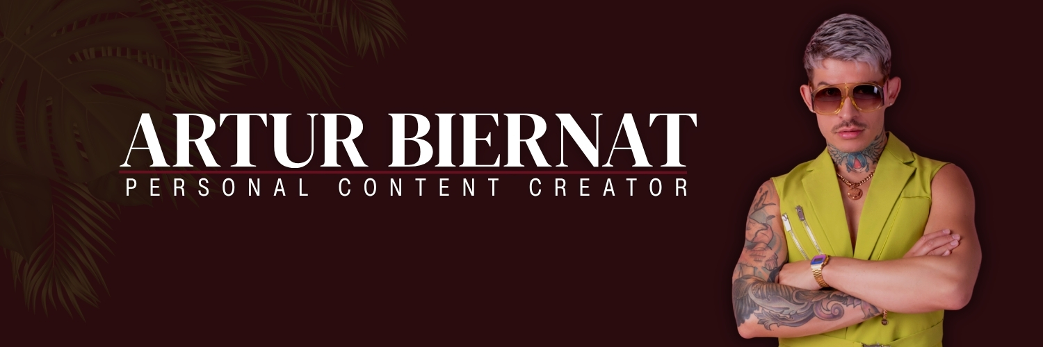 Artur Biernat|Personal Content Creator banner