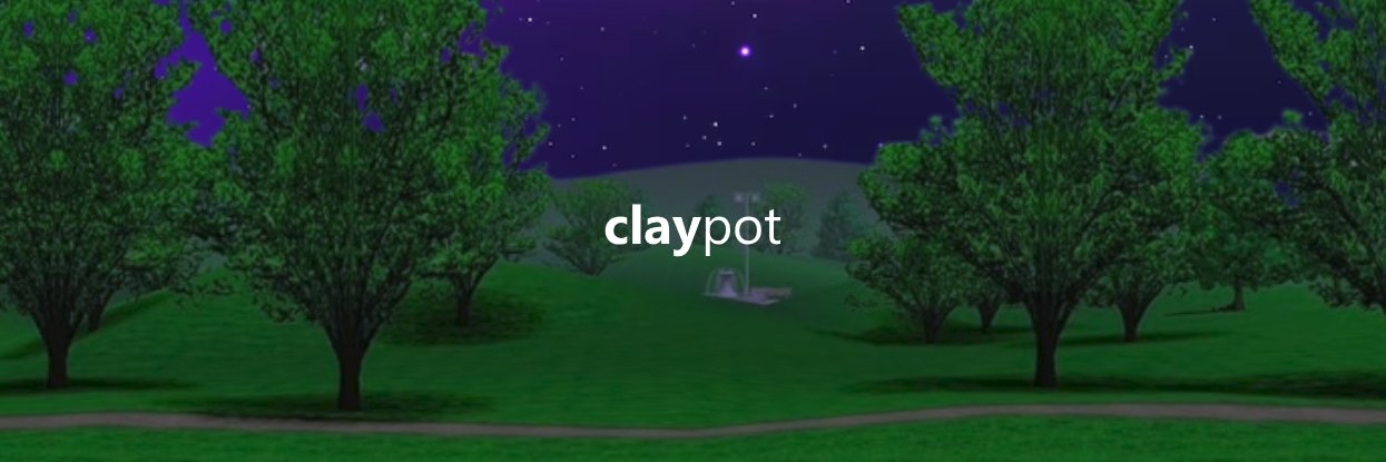 claypot.blue 🪴 banner