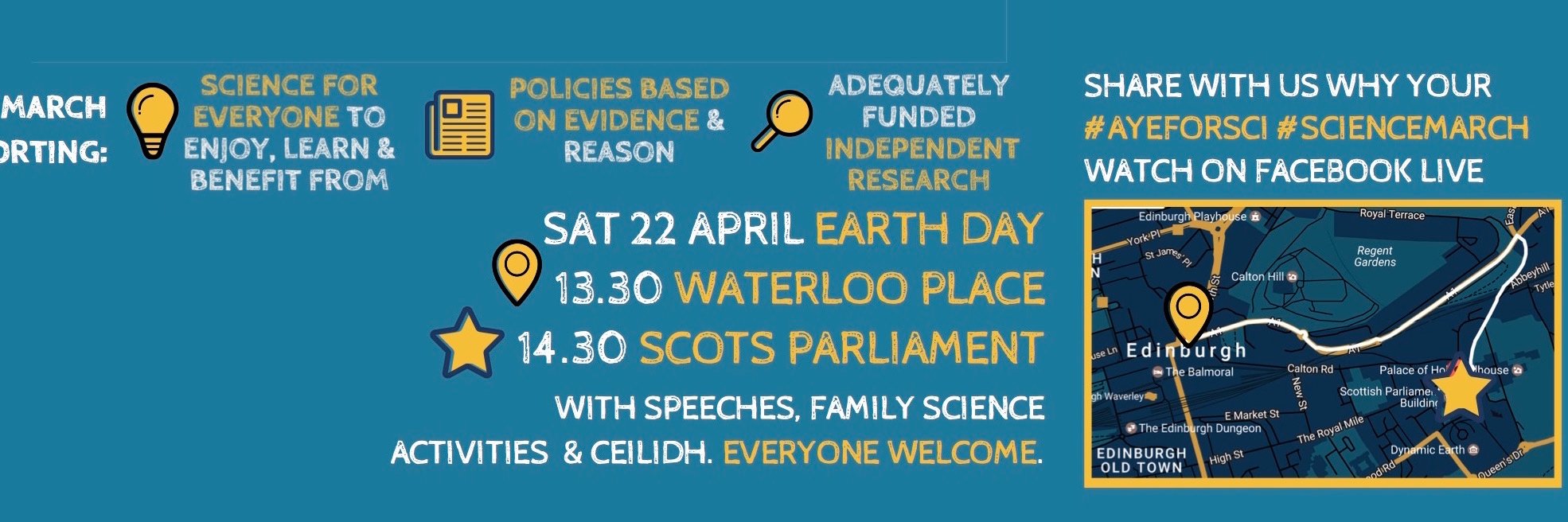 March for Science ED banner