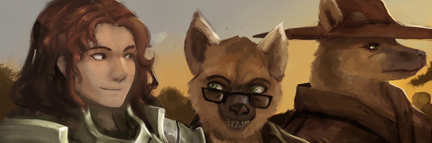 HyenaWithAHat banner