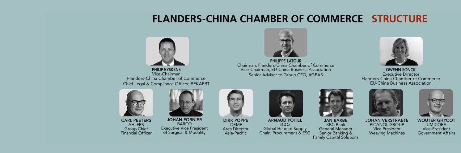 Flanders-China Chamber of Commerce (FCCC) banner