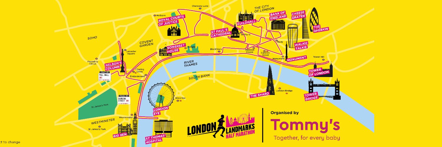 London Landmarks Half Marathon Profile Banner