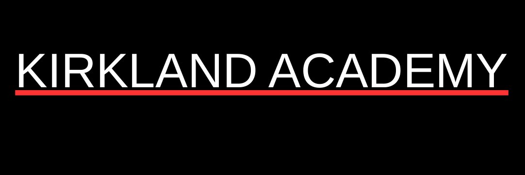 Kirkland Academy banner