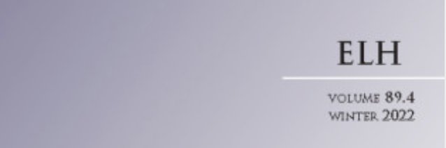 ELH Journal banner