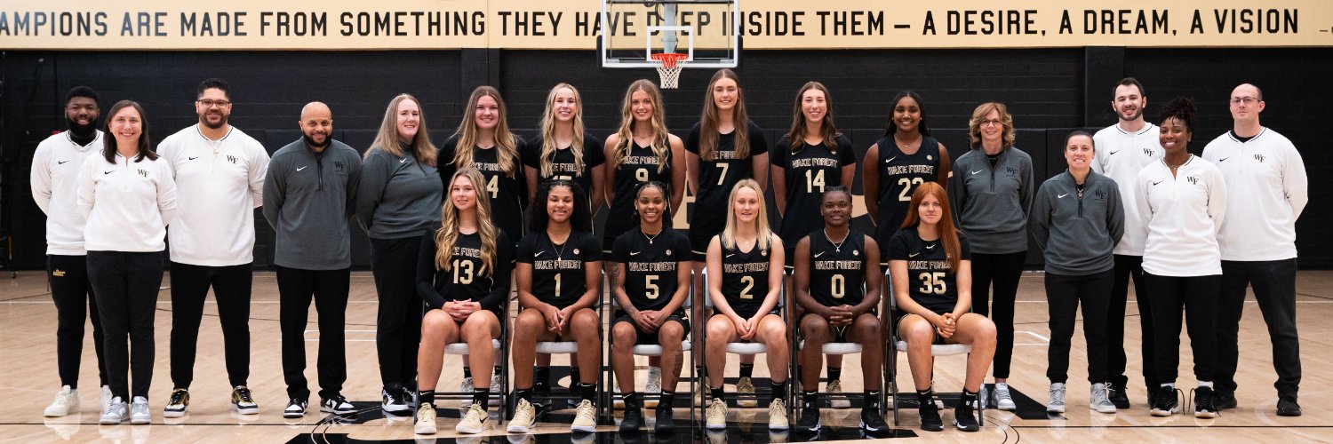 Wake Forest Women's Basketball banner