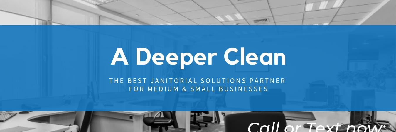 A Deeper Clean banner