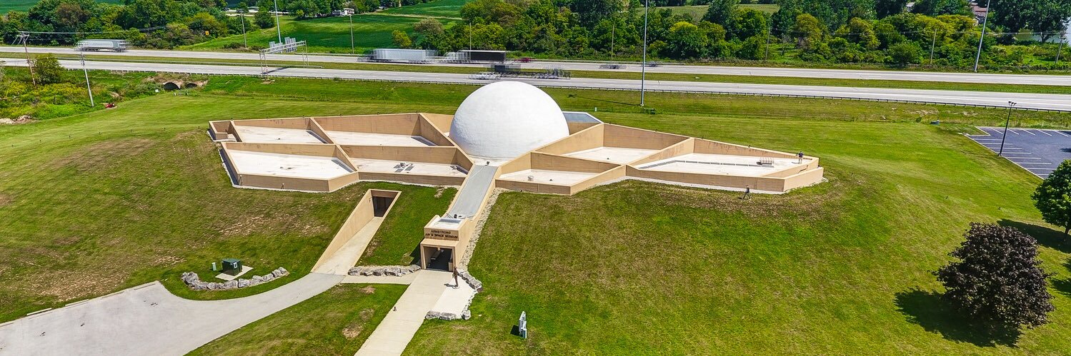 Armstrong Air & Space Museum banner