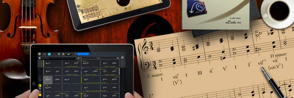 mDecks Music banner