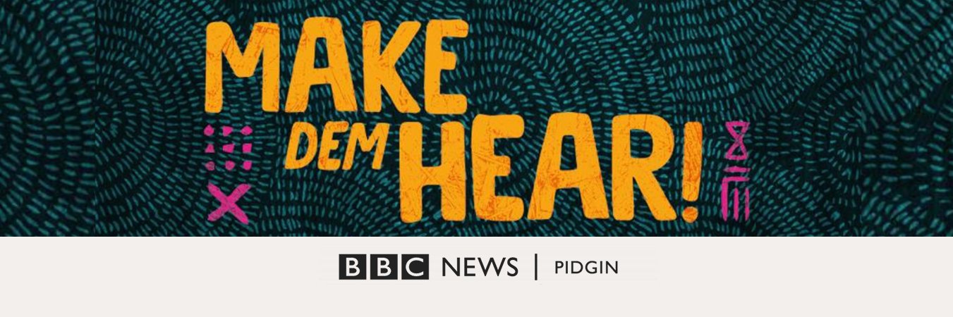 BBC Pidgin's banner