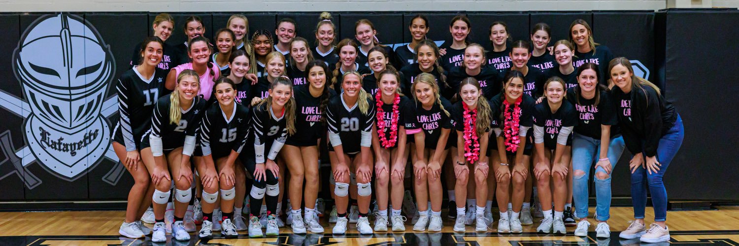 Lafayette Volleyball banner