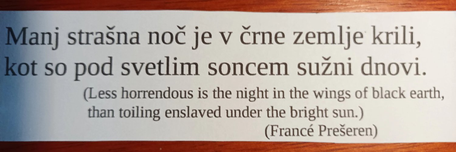 Gorazd Cvetič's banner