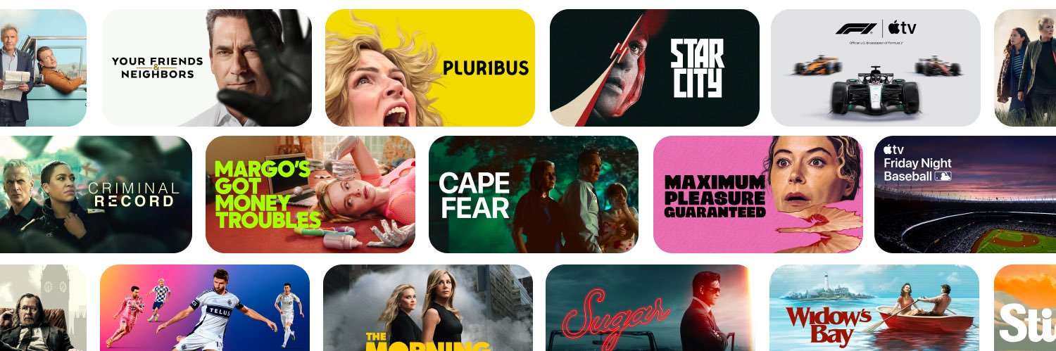 AppleTV's profile banner image