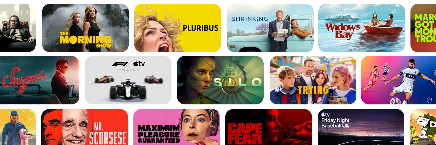 AppleTV's profile banner image