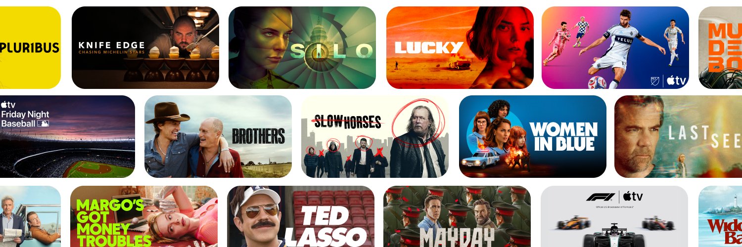AppleTV's profile banner image