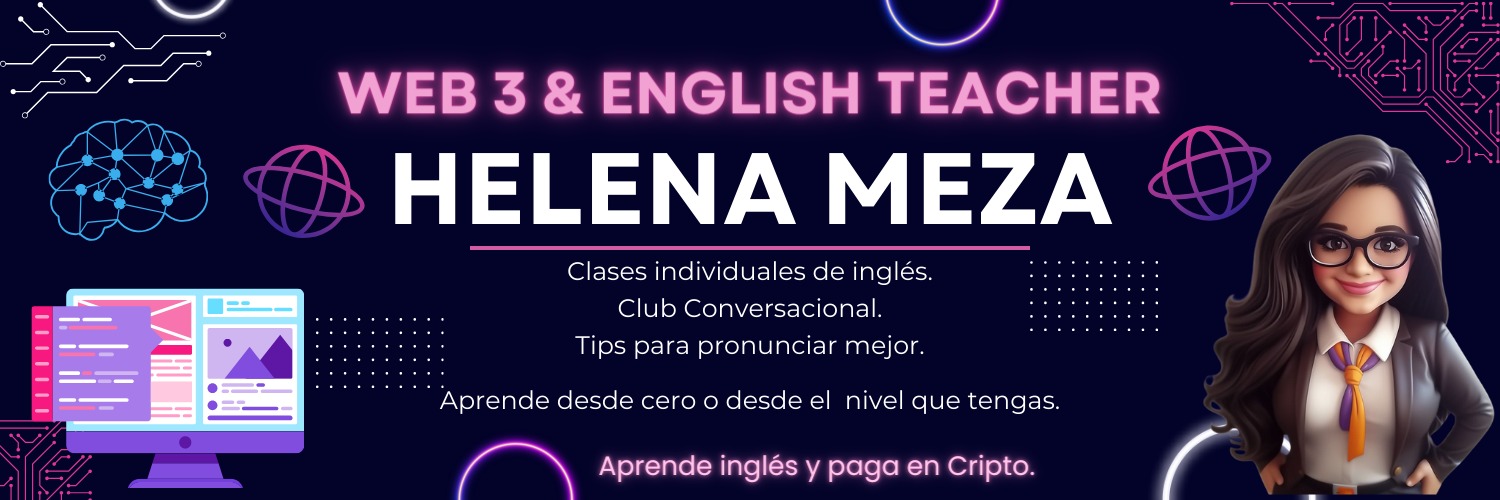 Helena Meza | Profesora de Inglés banner