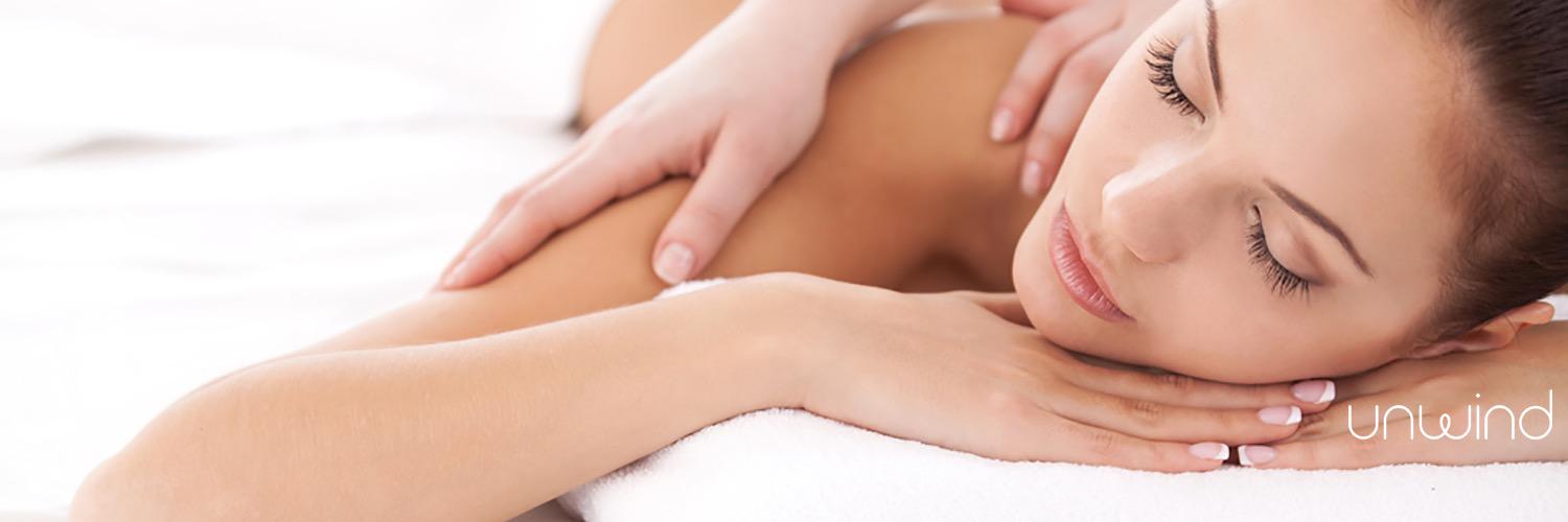 Unwind App (massage) banner