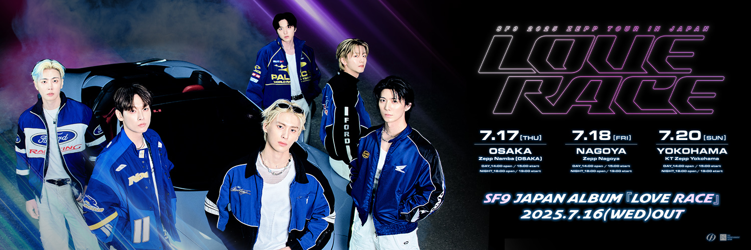 SF9 JAPAN OFFICIAL's banner